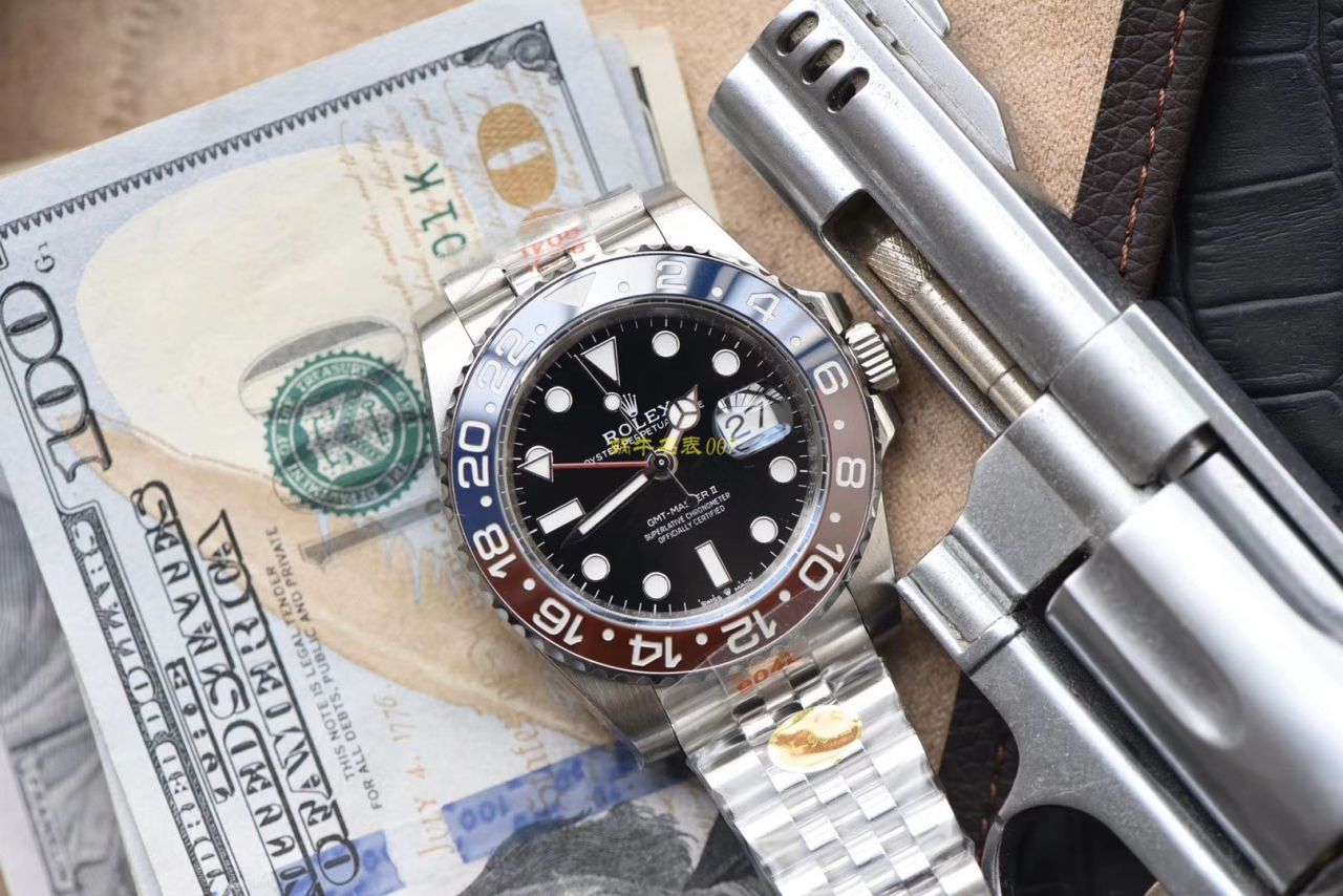   NOOB厂Rolex  劳力士格林尼治型II系列126710BLRO-0001腕表 / R378