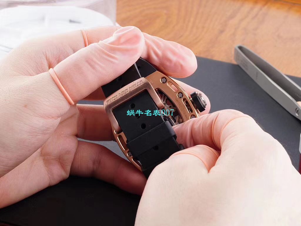 视频评测EUR厂Richard Mille仿表价格  俄罗斯紫金版理查德米勒至尊鬼王RM052 / RM052jin