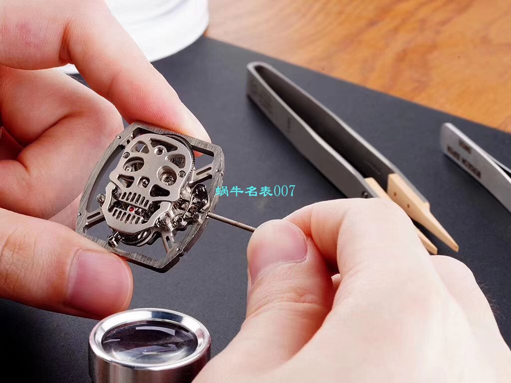 视频评测EUR厂Richard Mille仿表价格  俄罗斯紫金版理查德米勒至尊鬼王RM052 / RM052jin