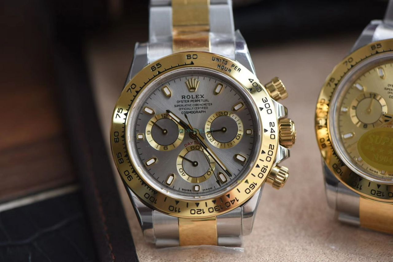 N厂劳力士超级4130迪通拿间金m116503-0004，116503白盘，m116503-0003，116523-78593 银面腕表 / R538