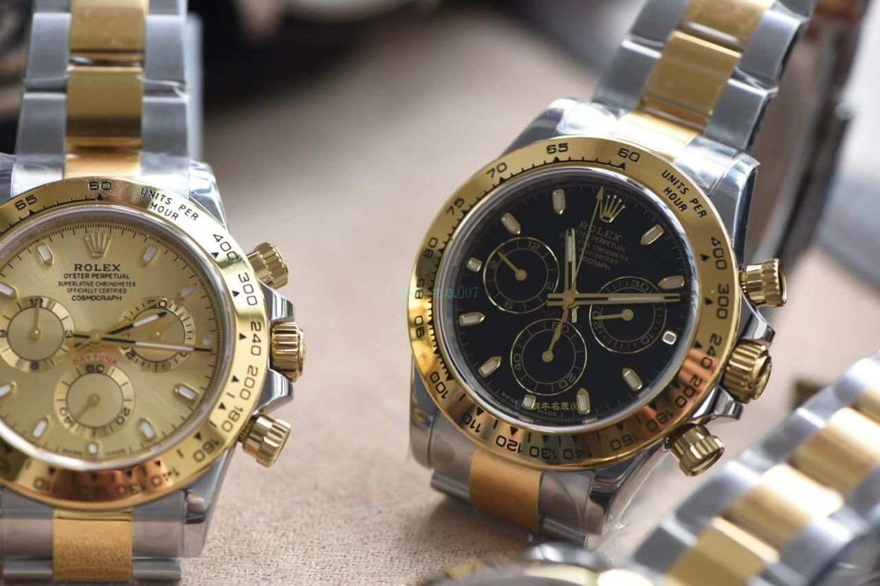 N厂劳力士超级4130迪通拿间金m116503-0004，116503白盘，m116503-0003，116523-78593 银面腕表 / R538