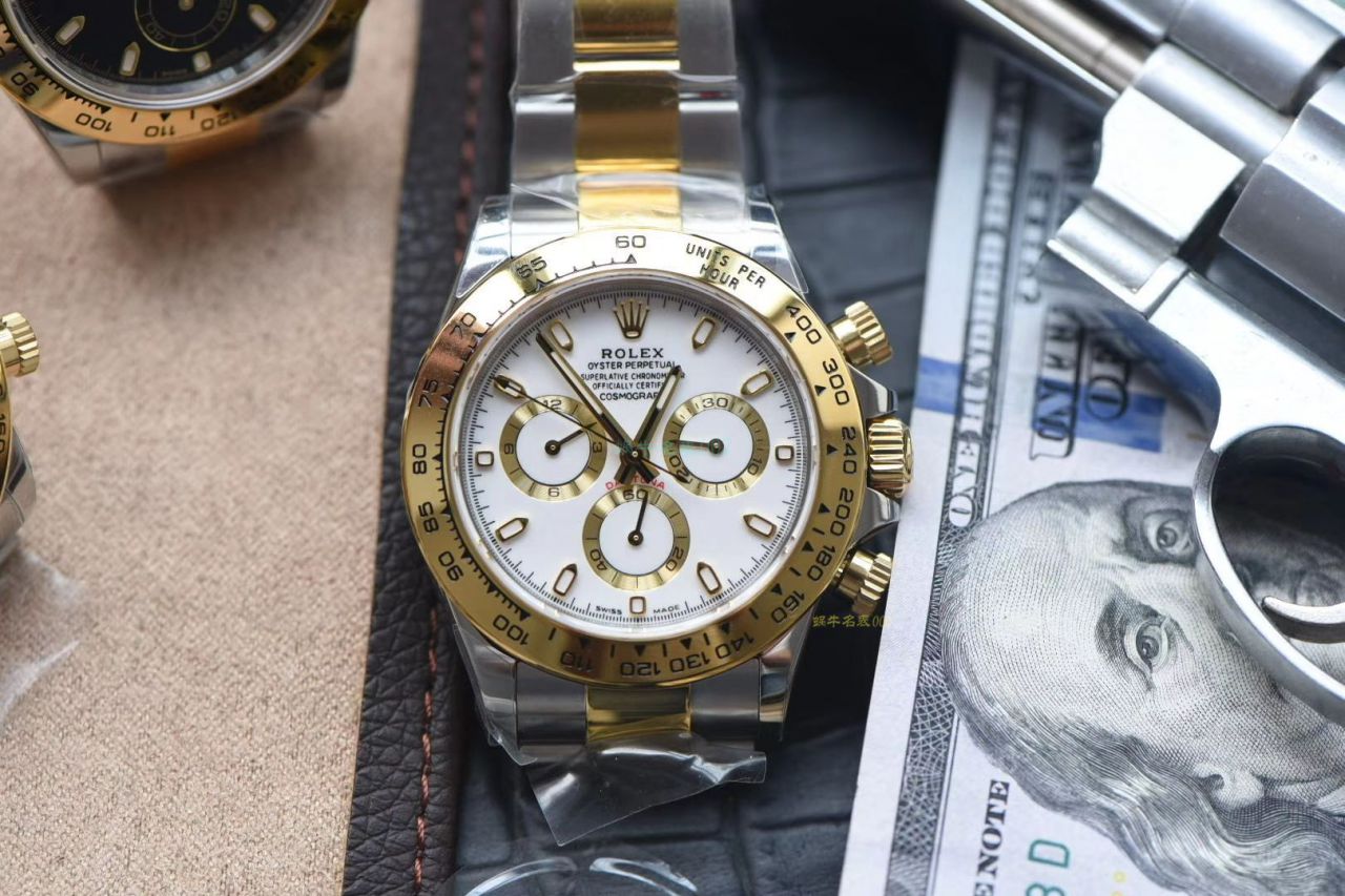 N厂劳力士超级4130迪通拿间金m116503-0004，116503白盘，m116503-0003，116523-78593 银面腕表 / R538