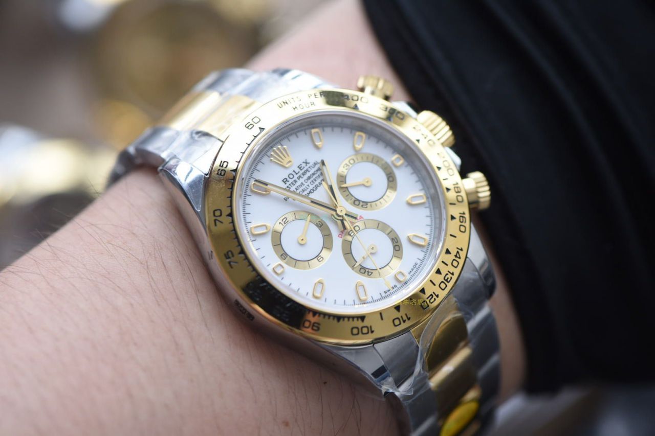 N厂劳力士超级4130迪通拿间金m116503-0004，116503白盘，m116503-0003，116523-78593 银面腕表 / R538