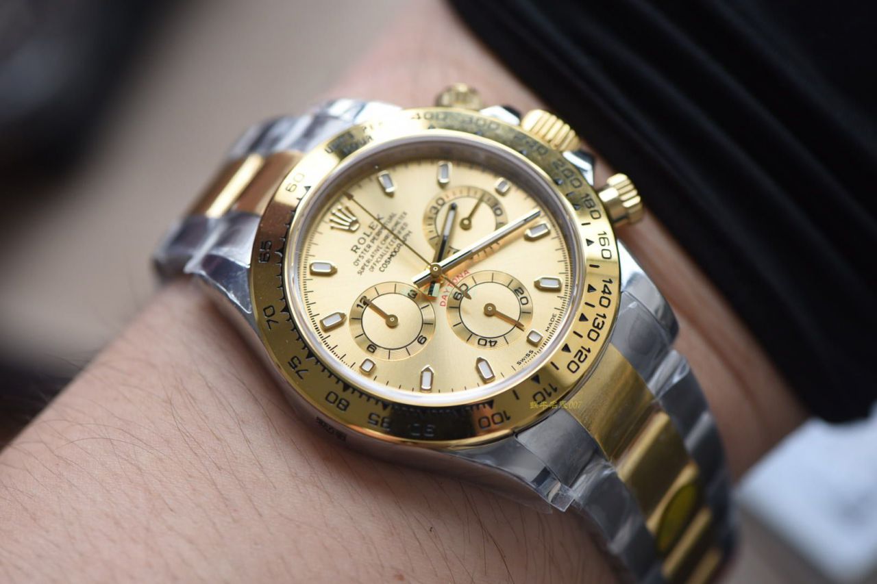 N厂劳力士超级4130迪通拿间金m116503-0004，116503白盘，m116503-0003，116523-78593 银面腕表 / R538