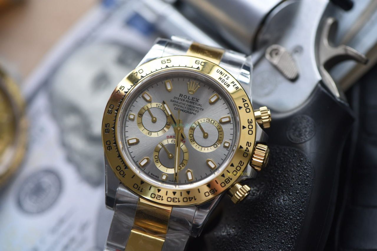 N厂劳力士超级4130迪通拿间金m116503-0004，116503白盘，m116503-0003，116523-78593 银面腕表 / R538