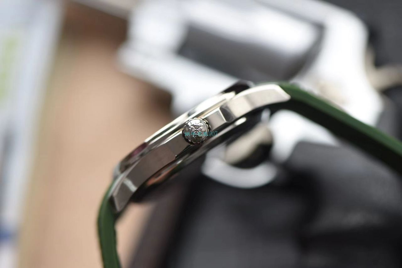 视频评测台湾厂百达翡丽AQUANAUT绿面手雷5168G-010腕表 / BD239LV