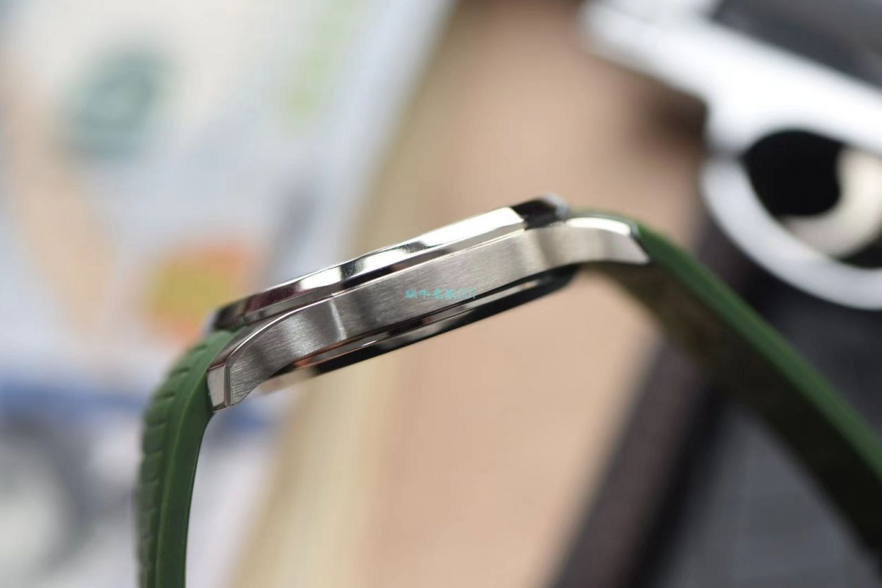 视频评测台湾厂百达翡丽AQUANAUT绿面手雷5168G-010腕表 / BD239LV