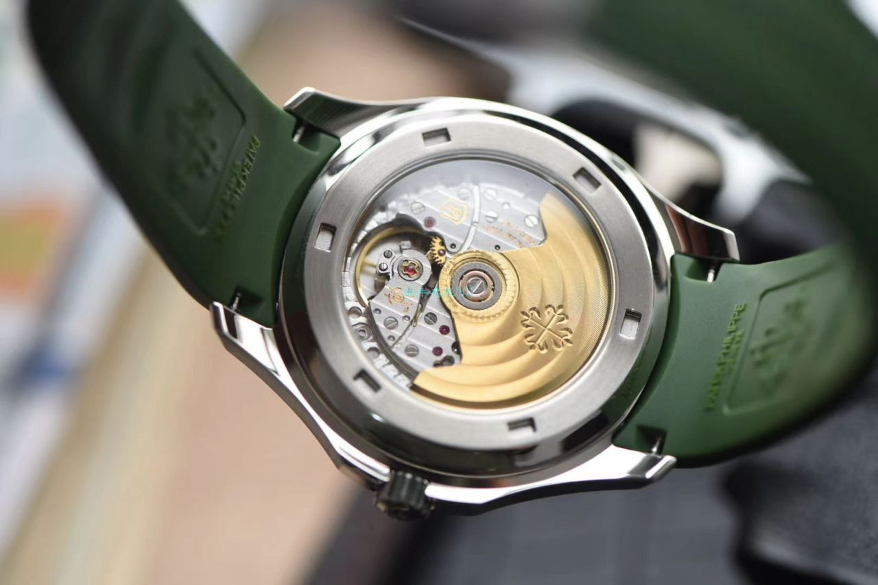 视频评测台湾厂百达翡丽AQUANAUT绿面手雷5168G-010腕表 / BD239LV