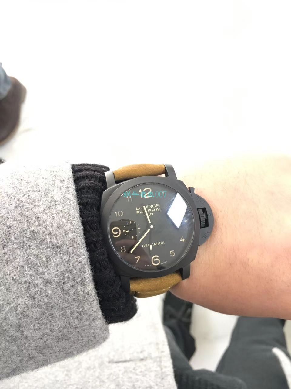 沛纳海LUMINOR 1950系列PAM00441腕表  VS视频评测VS全新升级V2版爆款LUMINOR 1950神器PAM00441 / VSPAM00441MM