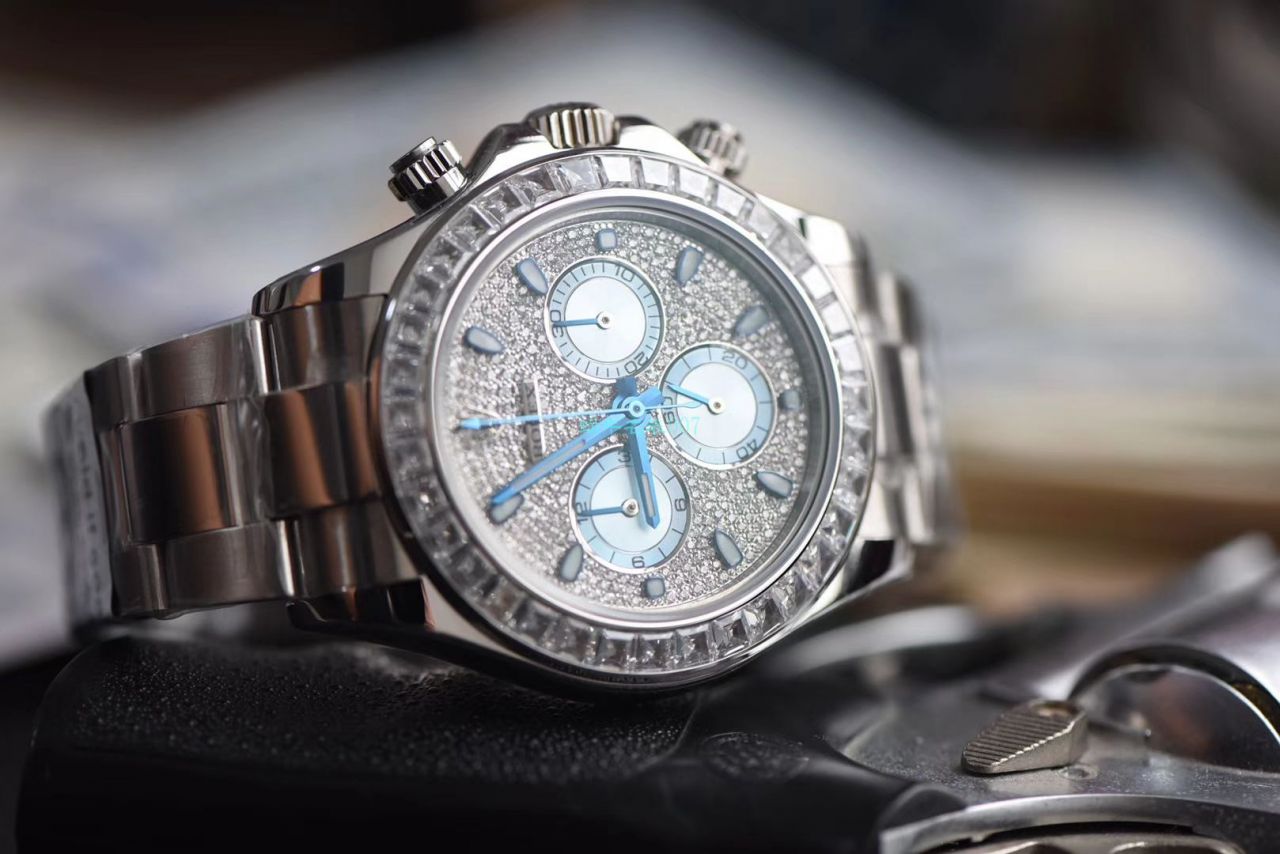 视频评测BL厂劳力士迪通拿满钻冰蓝眼特别版 / R560