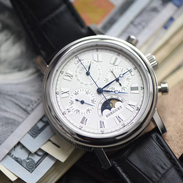 视频评测宝玑经典复杂系列多功能月相腕表