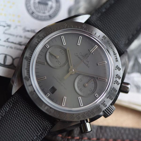 OM厂欧米茄超霸月之暗面V2版本311.92.44.51.01.005腕表(墨黑)