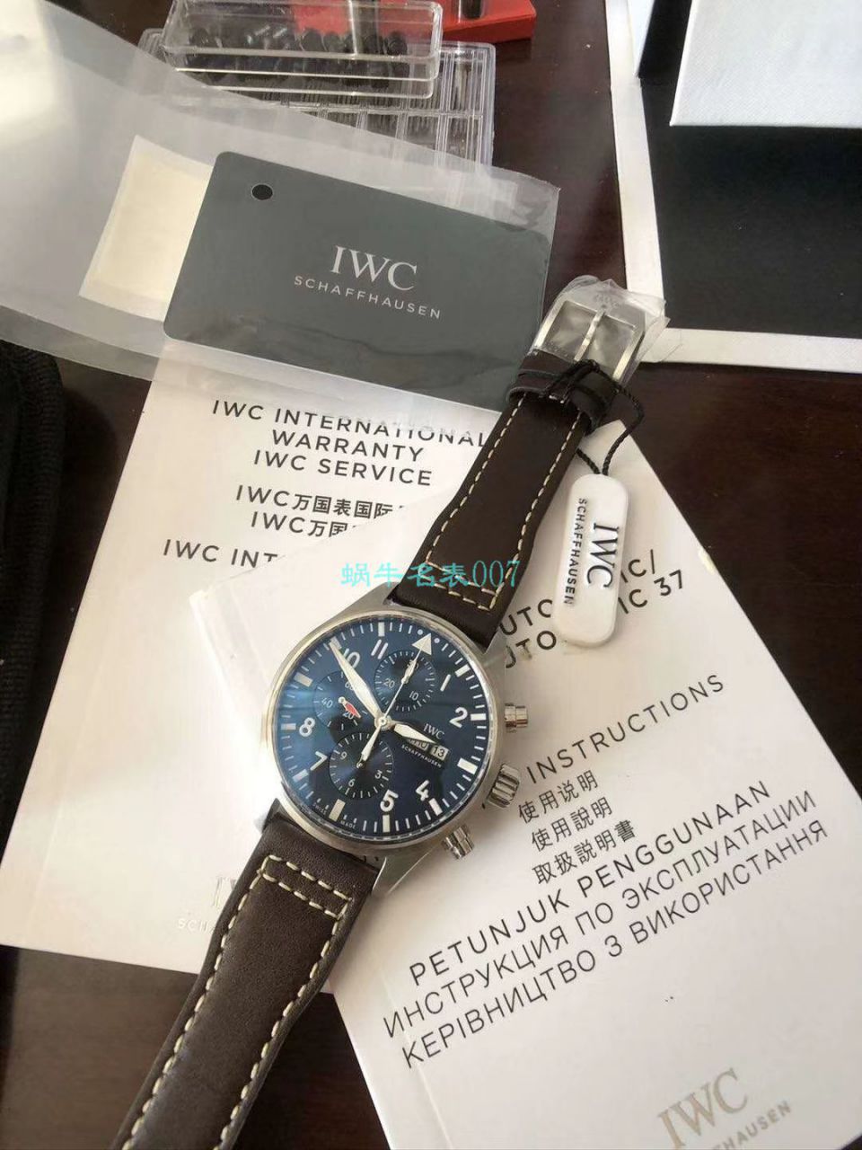 视频评测、稀缺原单❗最新大全套，万国小王子  IWC万国表飞行员系列IW377714腕表(小王子) / WG350