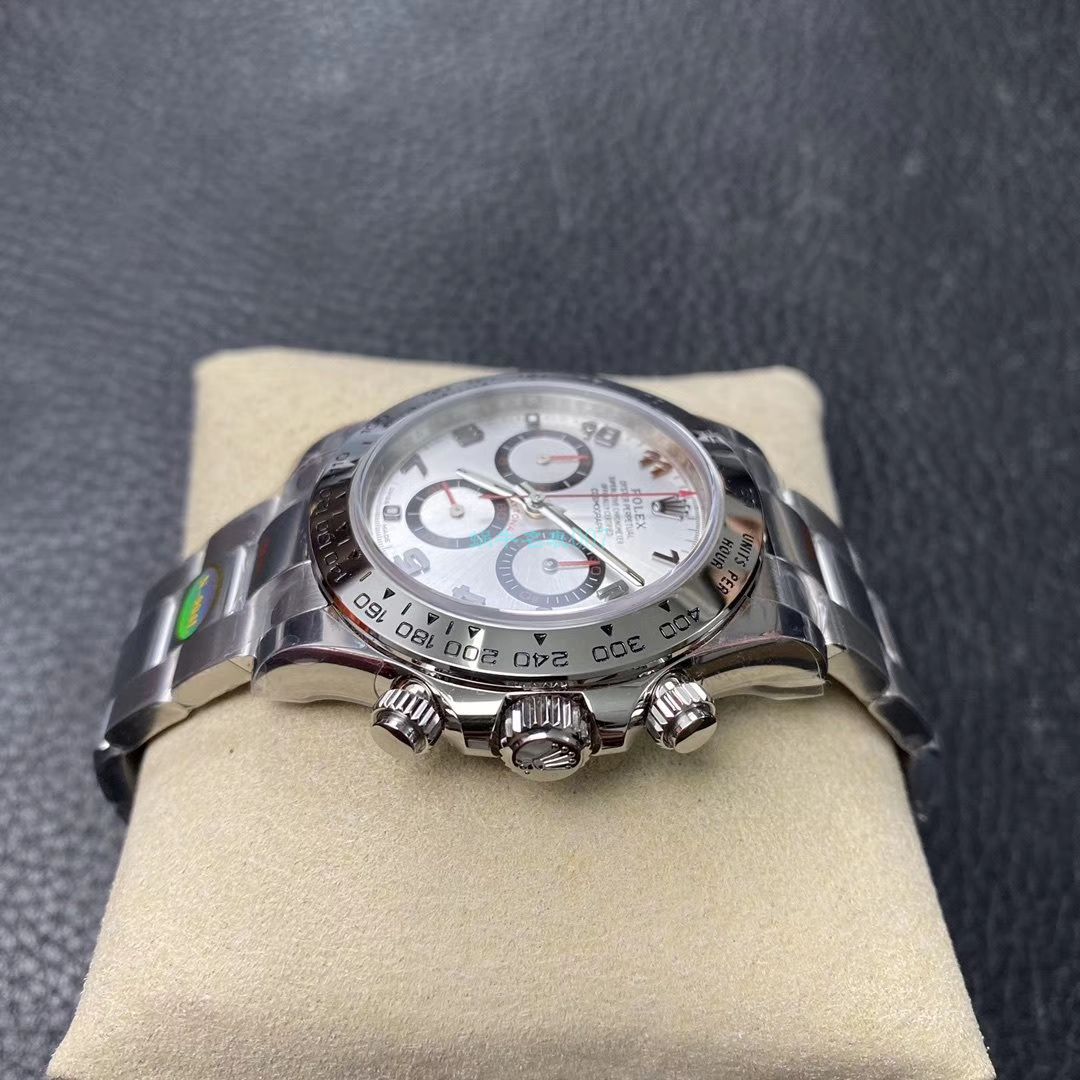 N厂新款超级4130劳力士宇宙计型迪通拿116509-78599 黑盘116509-78599 银面腕表 / R563