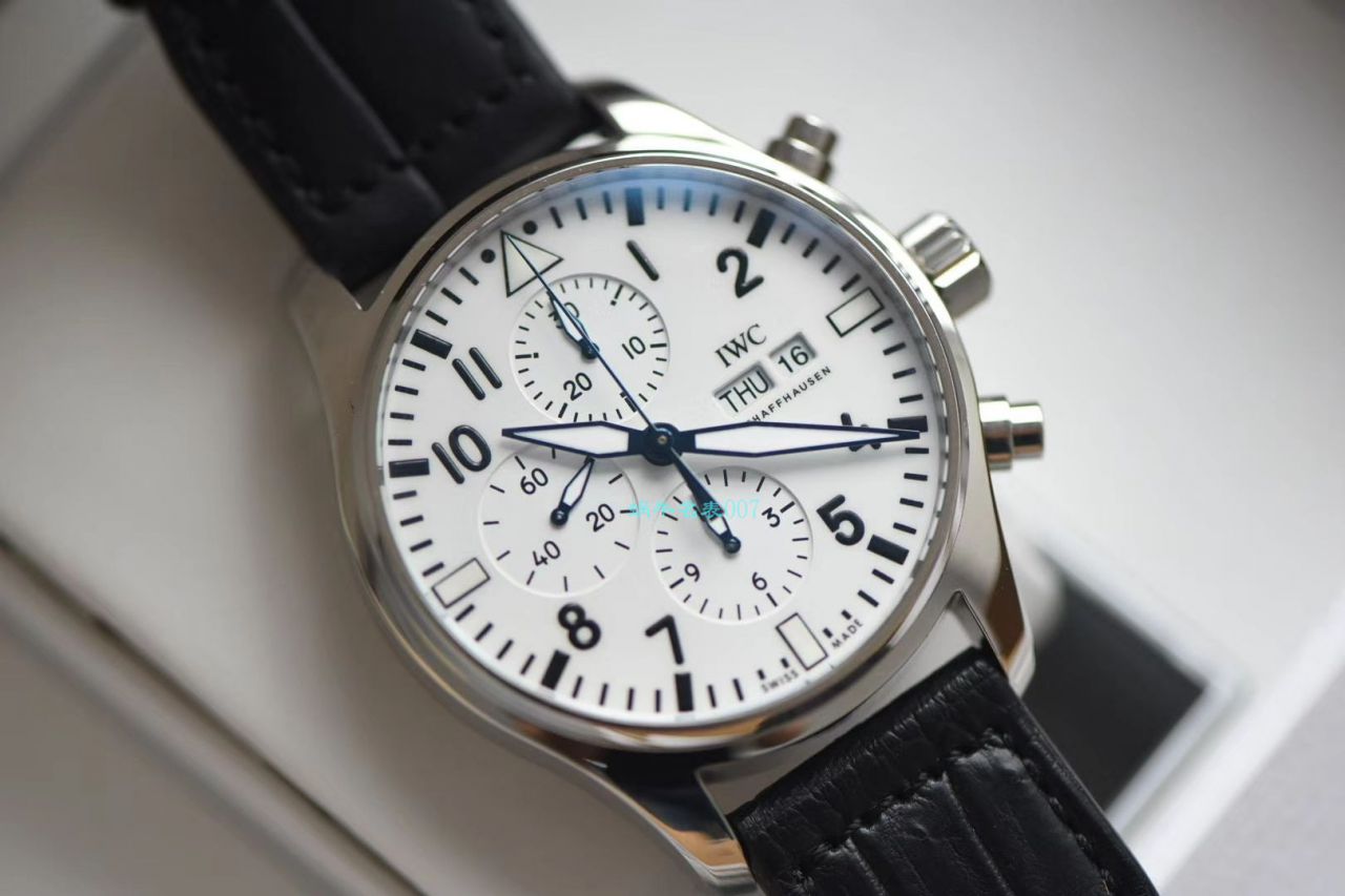 视频评测，稀缺原单  IWC万国表周年纪念系列IW377725腕表（白面150周年纪念版） / WG352