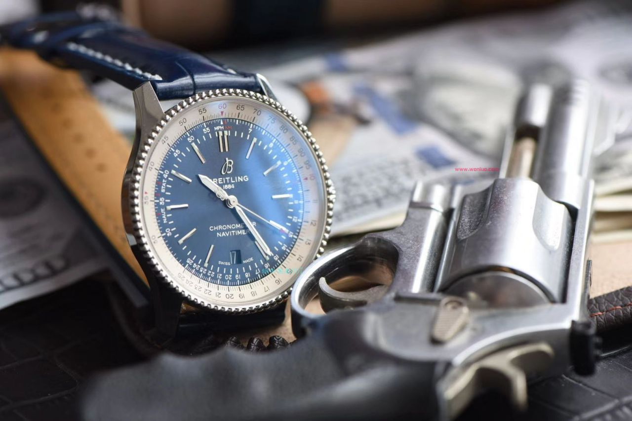 视频评测定制瑞士机芯  百年灵航空计时41毫米系列A17326211C1P3腕表 / BL156