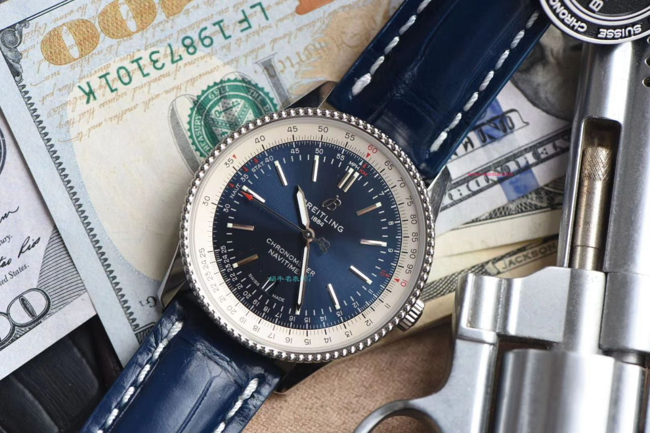 视频评测定制瑞士机芯  百年灵航空计时41毫米系列A17326211C1P3腕表 / BL156