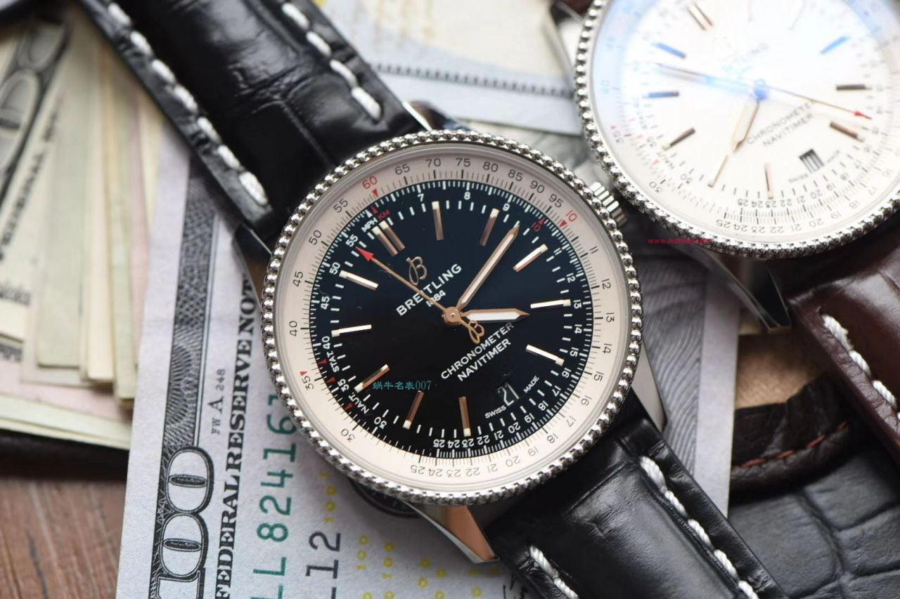 视频评测名表007定制版百年灵航空计时41毫米系列A17326211B1P1腕表 / BL157