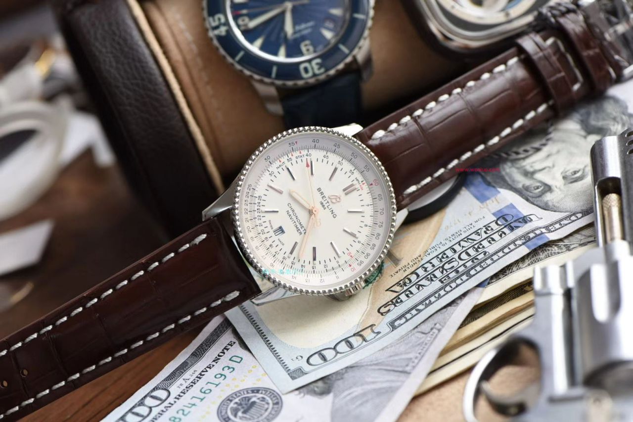 视频评测定制瑞士机芯  百年灵航空计时41毫米系列A17326211C1P3腕表 / BL156