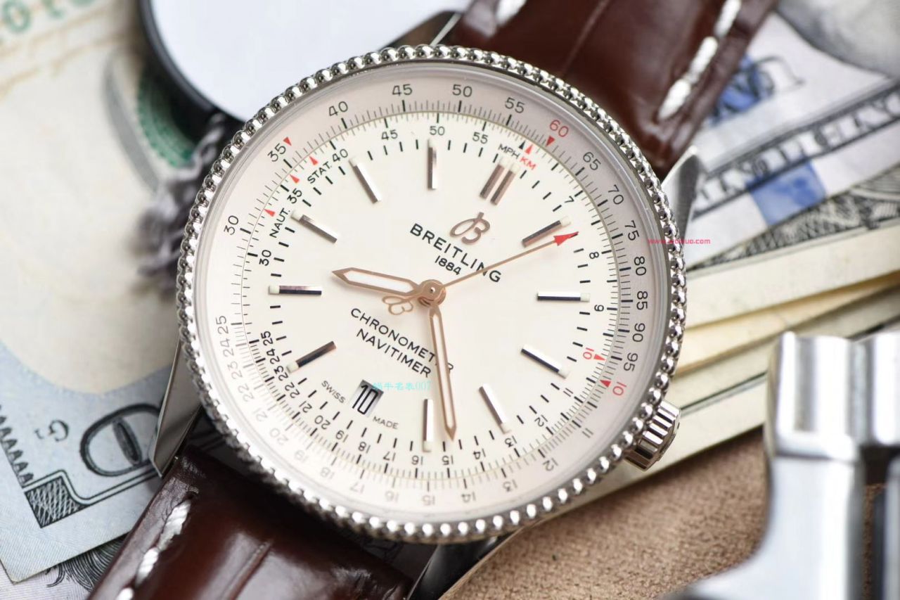 视频评测定制瑞士机芯  百年灵航空计时41毫米系列A17326211C1P3腕表 / BL156