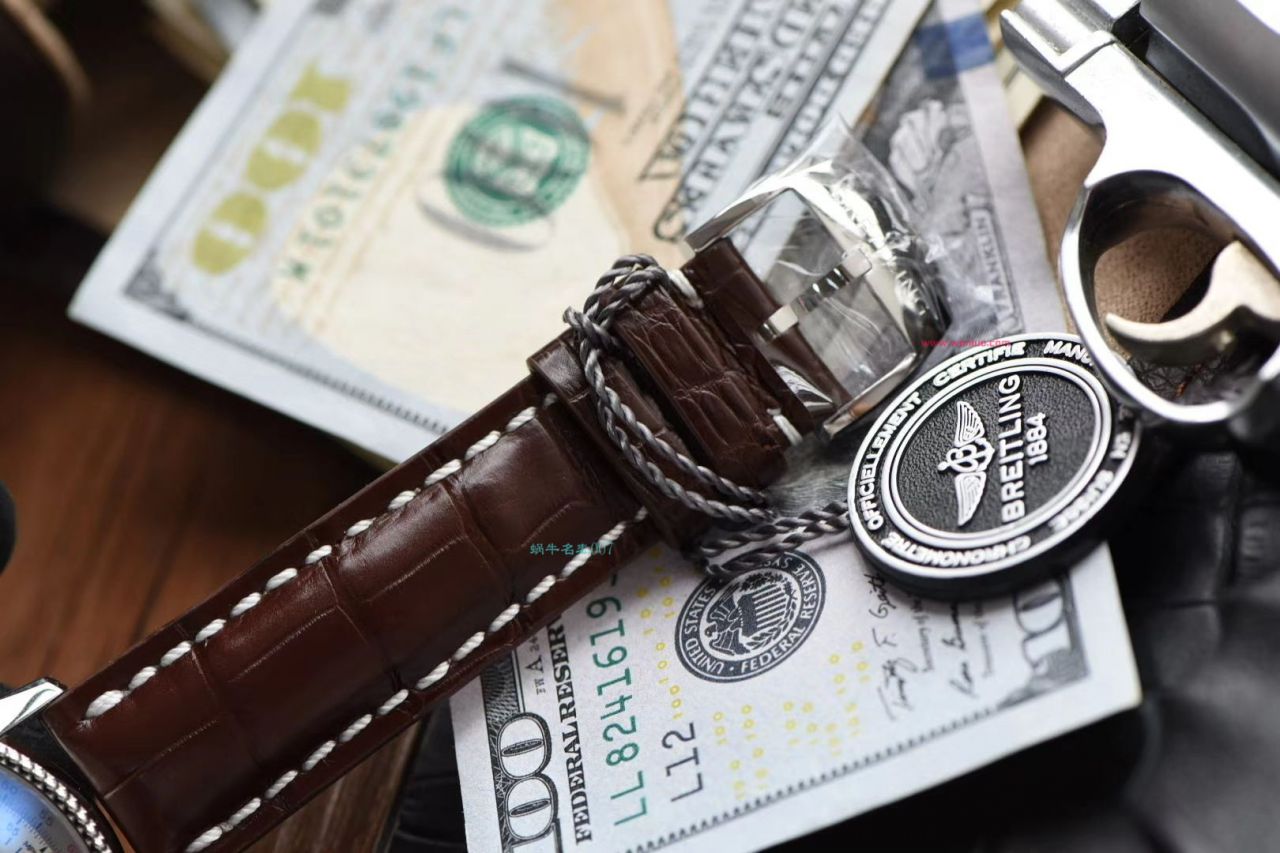 视频评测定制瑞士机芯  百年灵航空计时41毫米系列A17326211C1P3腕表 / BL156