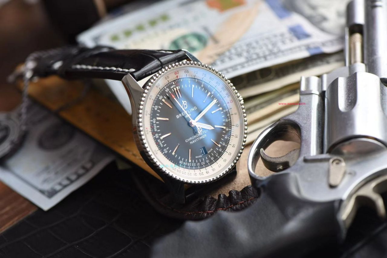 视频评测定制瑞士机芯  百年灵航空计时41毫米系列A17326211C1P3腕表 / BL156