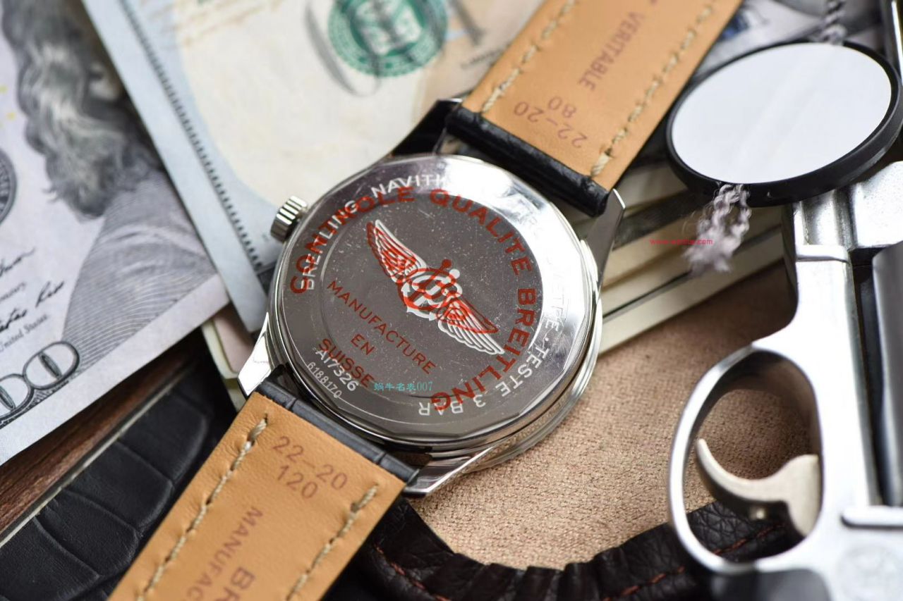 视频评测定制瑞士机芯  百年灵航空计时41毫米系列A17326211C1P3腕表 / BL156