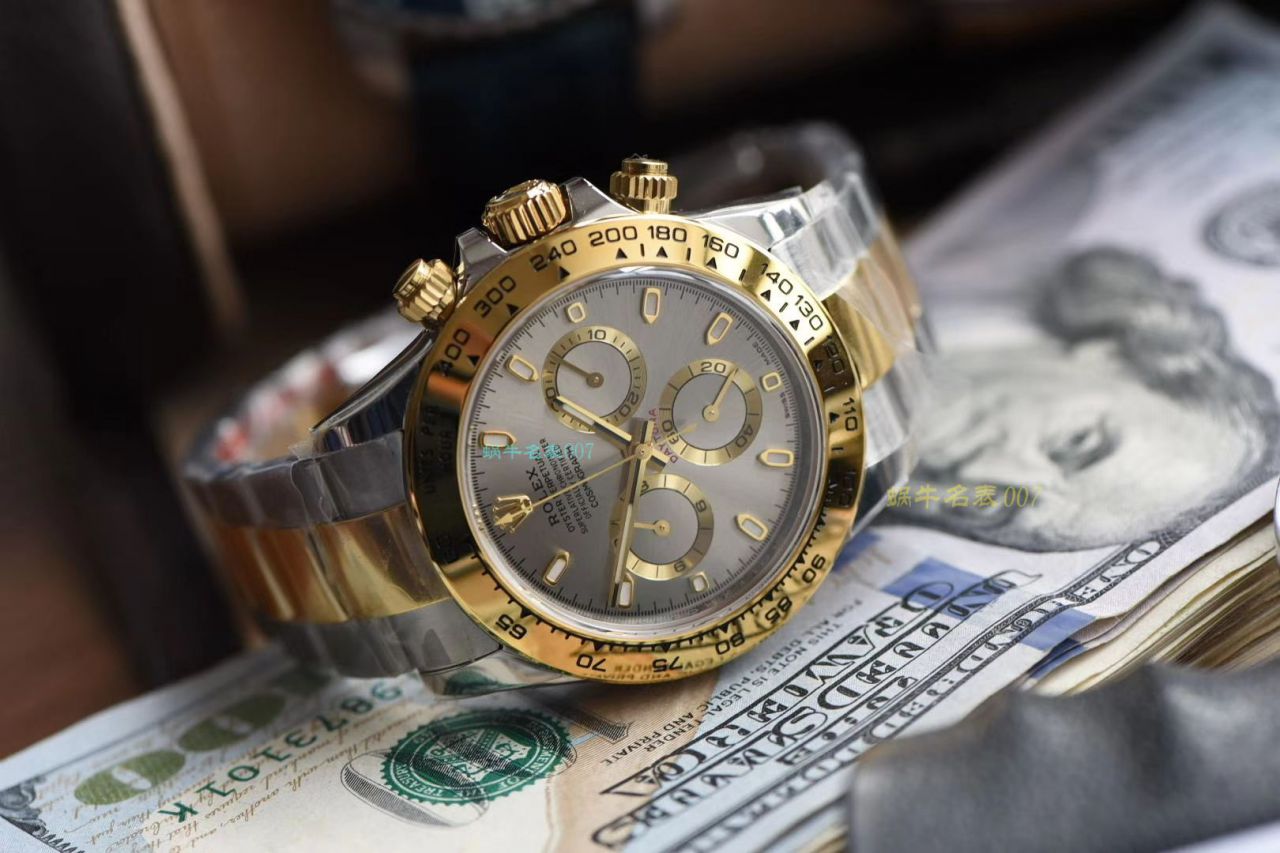   N厂间金4130  劳力士宇宙计型迪通拿系列116523-78593 银面腕表 / R568