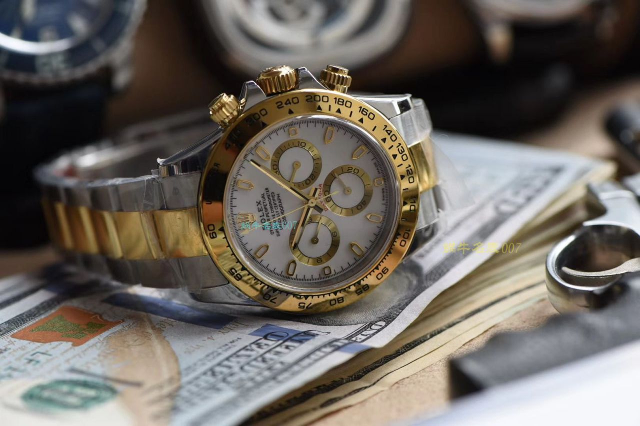   N厂间金4130  劳力士宇宙计型迪通拿系列116523-78593 银面腕表 / R568