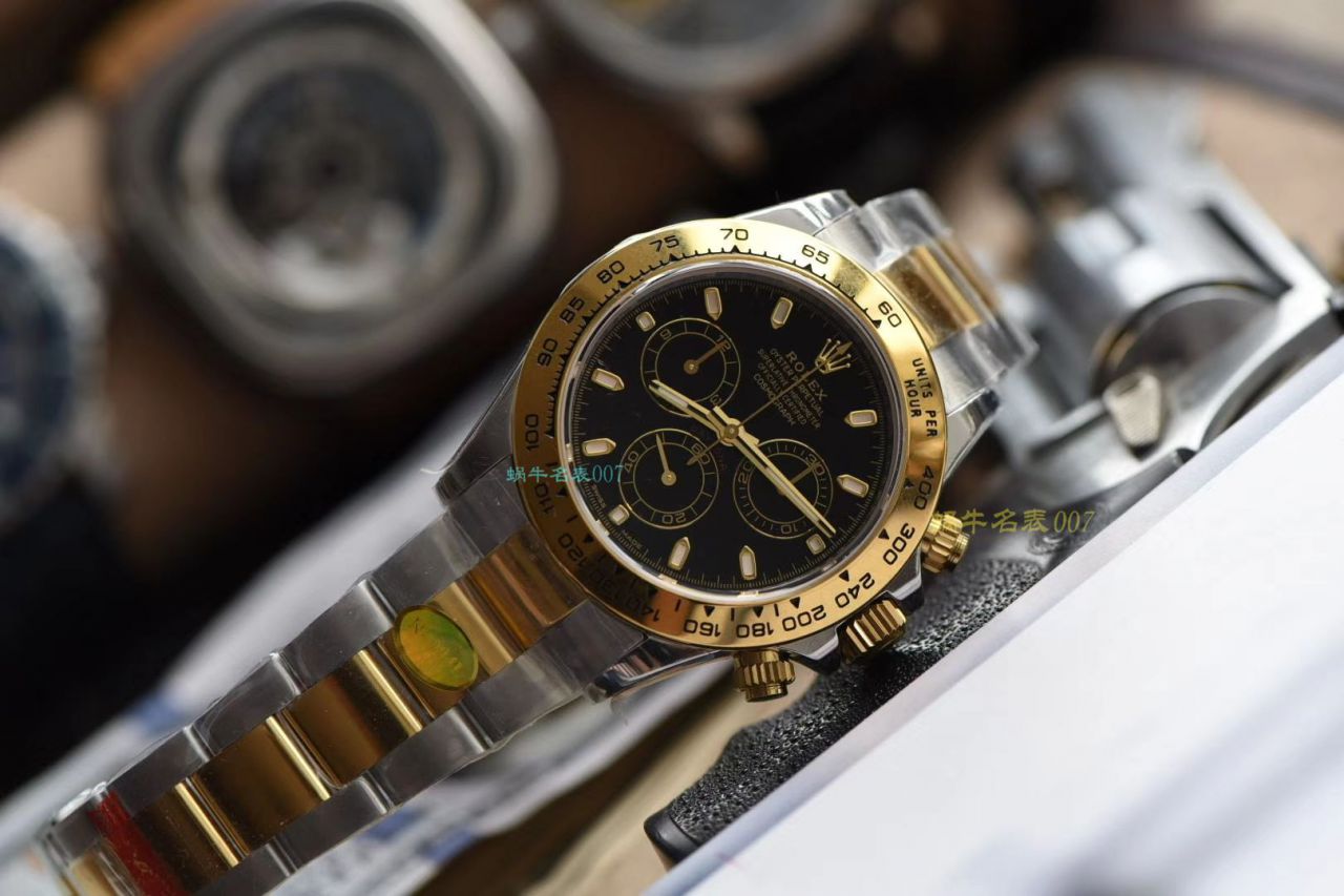 视频评测NOOB厂最新超级4130  劳力士宇宙计型迪通拿m116503-0003腕表 / R569