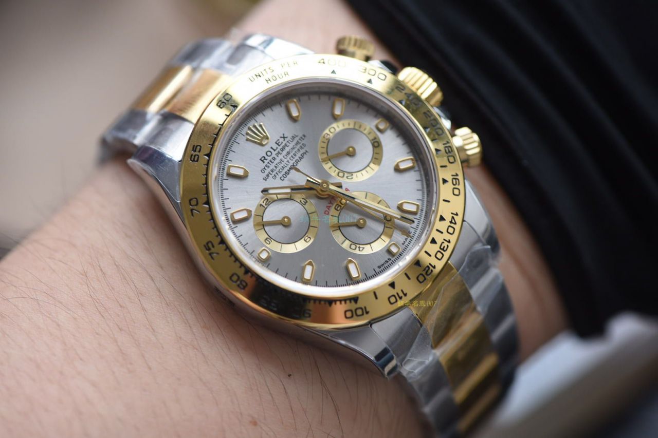 视频评测NOOB厂最新超级4130  劳力士宇宙计型迪通拿m116503-0003腕表 / R569