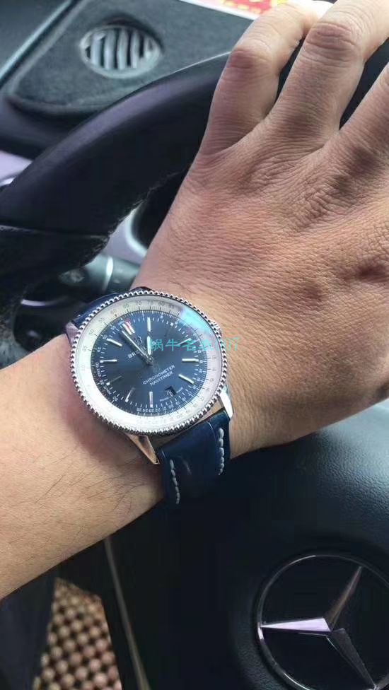 视频评测定制瑞士机芯  百年灵航空计时41毫米系列A17326211C1P3腕表 / BL156