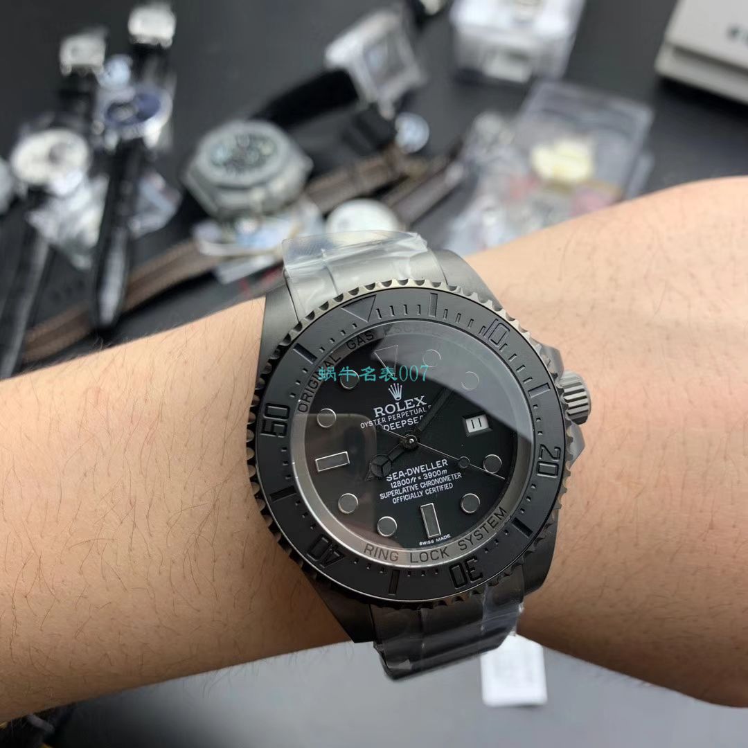 VR厂VR Factory 劳力士海外深度定制版Deepsea Pro 黑鬼 / R570