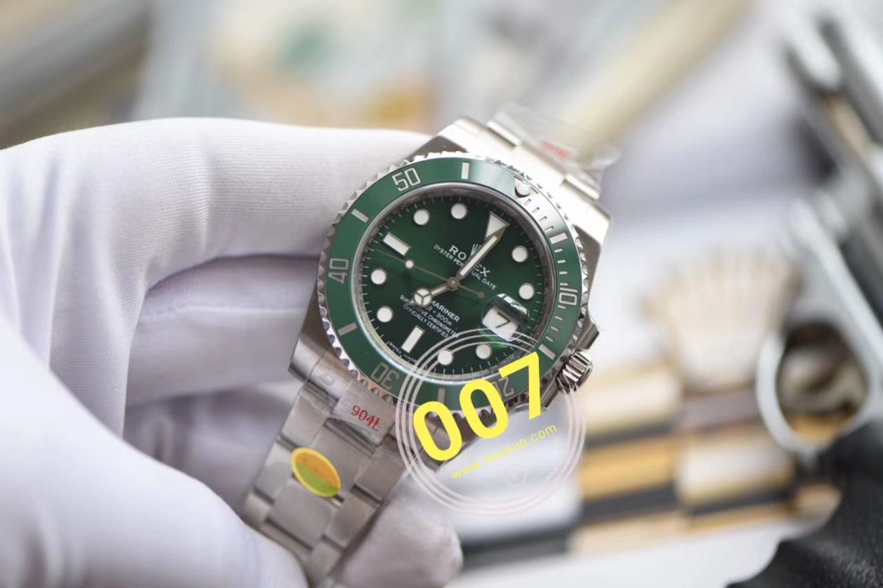 视频评测N厂官网V10S劳力士绿水鬼手表116610LV-97200 / R571