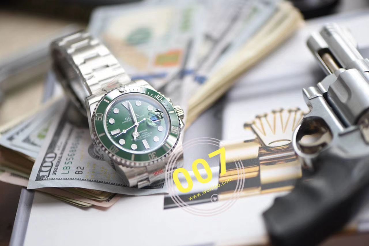 视频评测N厂官网V10S劳力士绿水鬼手表116610LV-97200 / R571