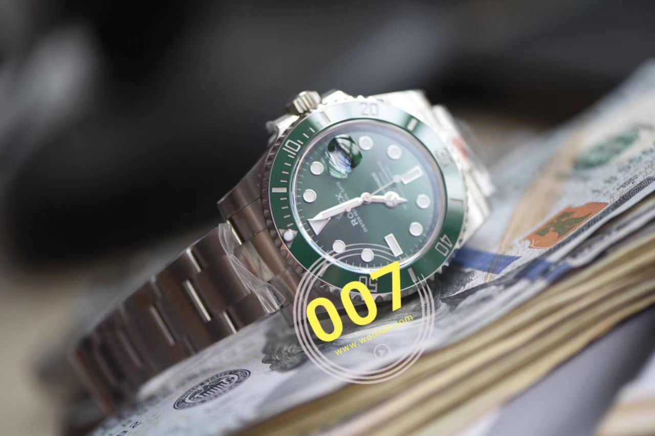 视频评测N厂官网V10S劳力士绿水鬼手表116610LV-97200 / R571