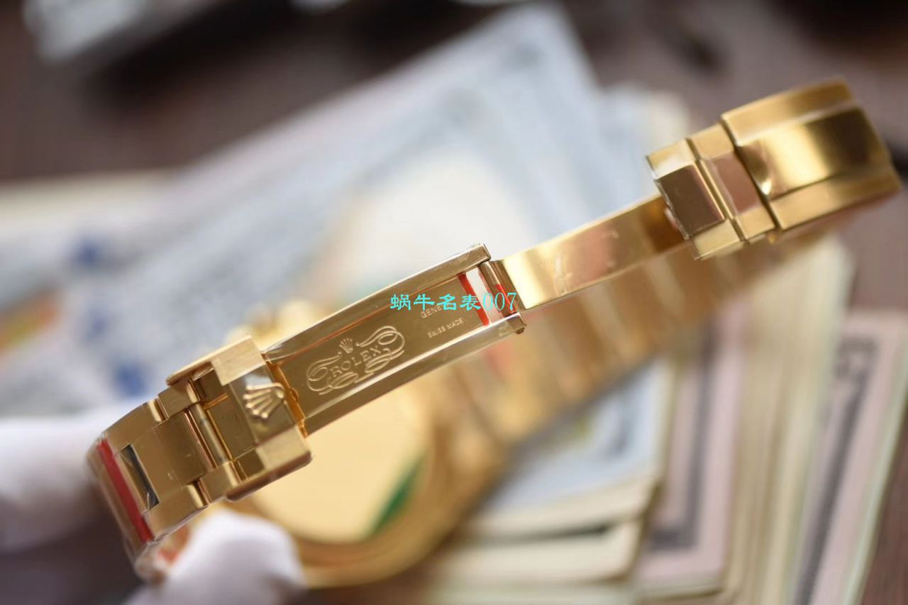 视频评测N厂超级4130绿面金迪劳力士宇宙计型迪通拿m116508-0013腕表 / R388N