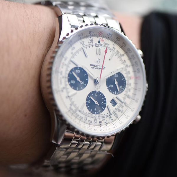 视频评测GF厂百年灵航空计时 B01计时43系列AB0121211G1A1腕表