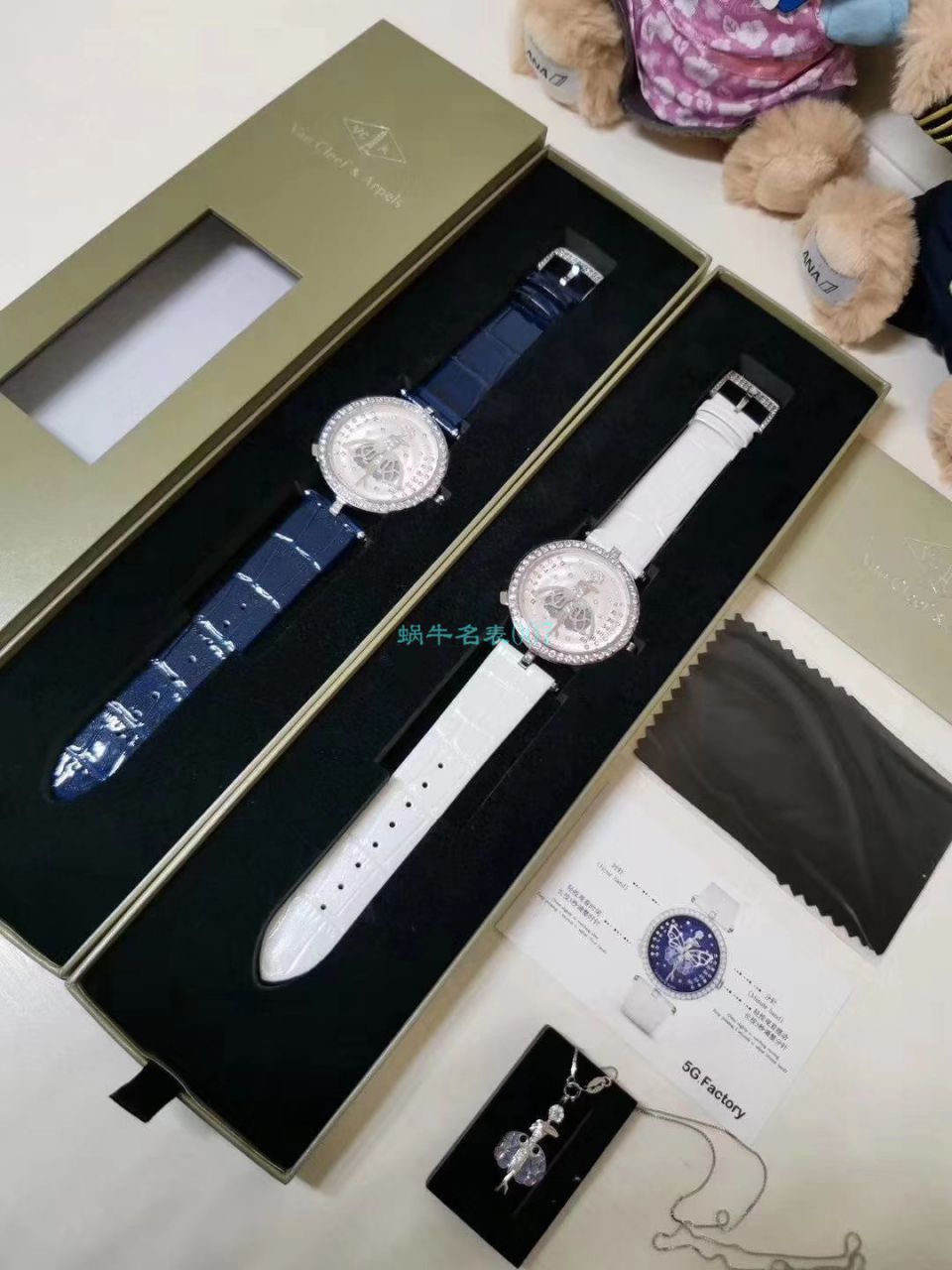   5G厂Van Cleef & Arpels女表舞动天使  梵克雅宝诗意复杂功能系列VCARO4F200腕表 / VCA06