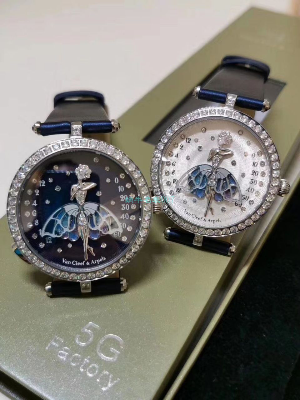   5G厂Van Cleef & Arpels女表舞动天使  梵克雅宝诗意复杂功能系列VCARO4F200腕表 / VCA06