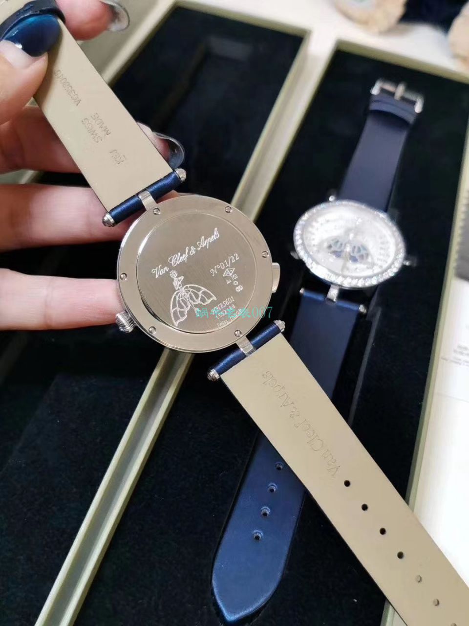   5G厂Van Cleef & Arpels女表舞动天使  梵克雅宝诗意复杂功能系列VCARO4F200腕表 / VCA06