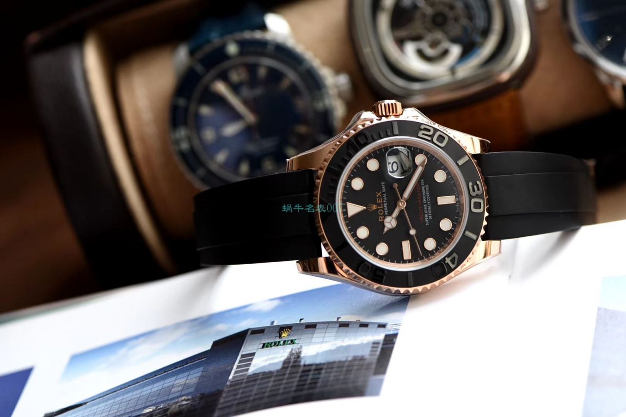 独家视频评测LF厂劳力士新款金游艇名仕型m126655-0002腕表 / R581