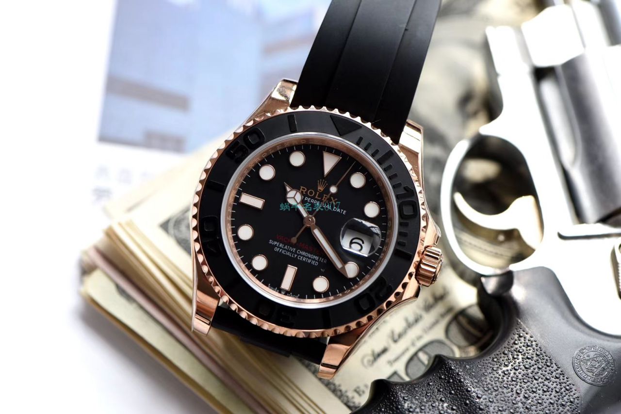 独家视频评测LF厂劳力士新款金游艇名仕型m126655-0002腕表 / R581