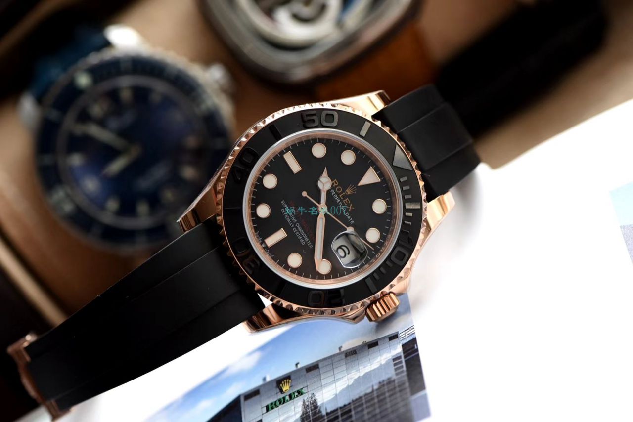 独家视频评测LF厂劳力士新款金游艇名仕型m126655-0002腕表 / R581