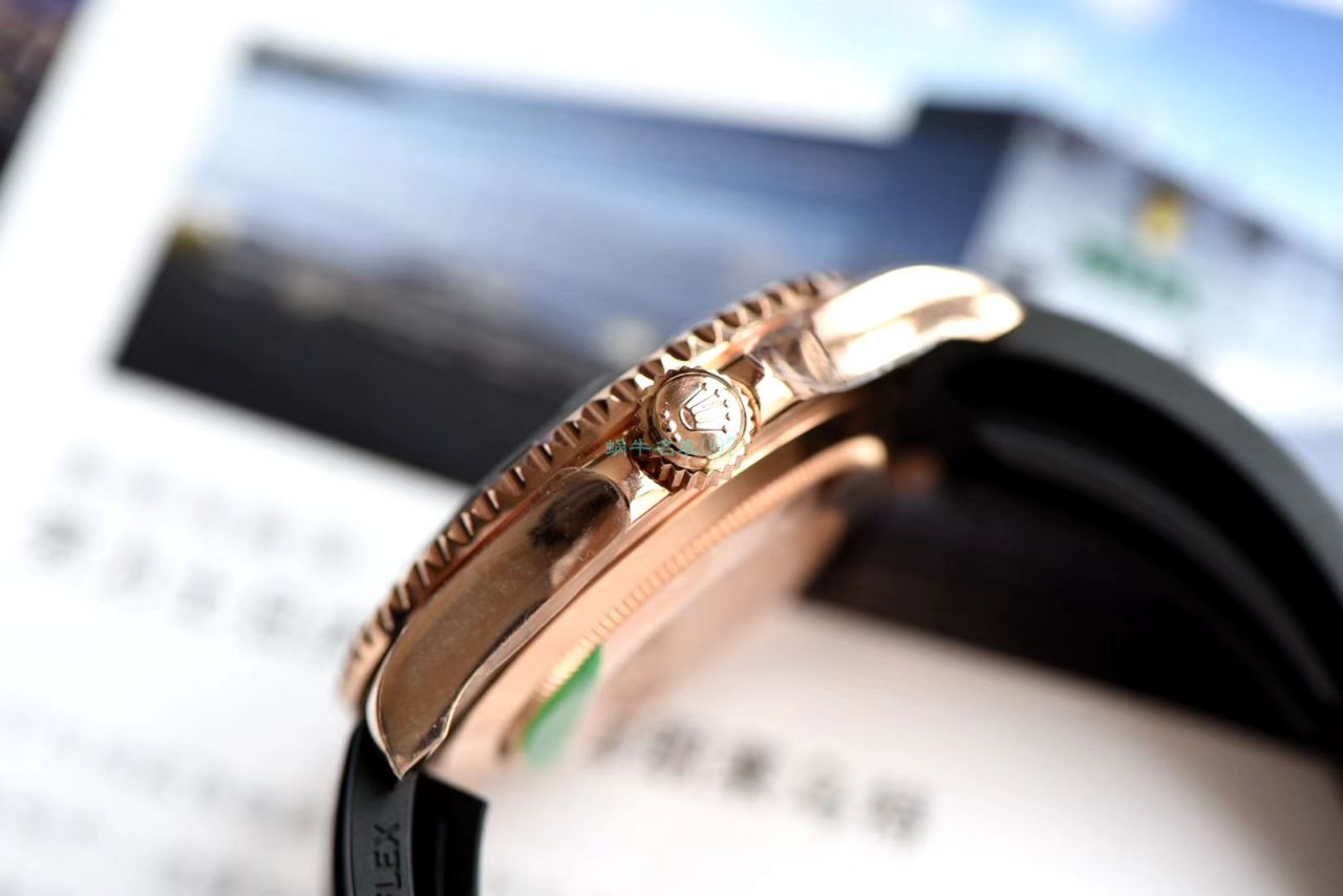 独家视频评测LF厂劳力士新款金游艇名仕型m126655-0002腕表 / R581