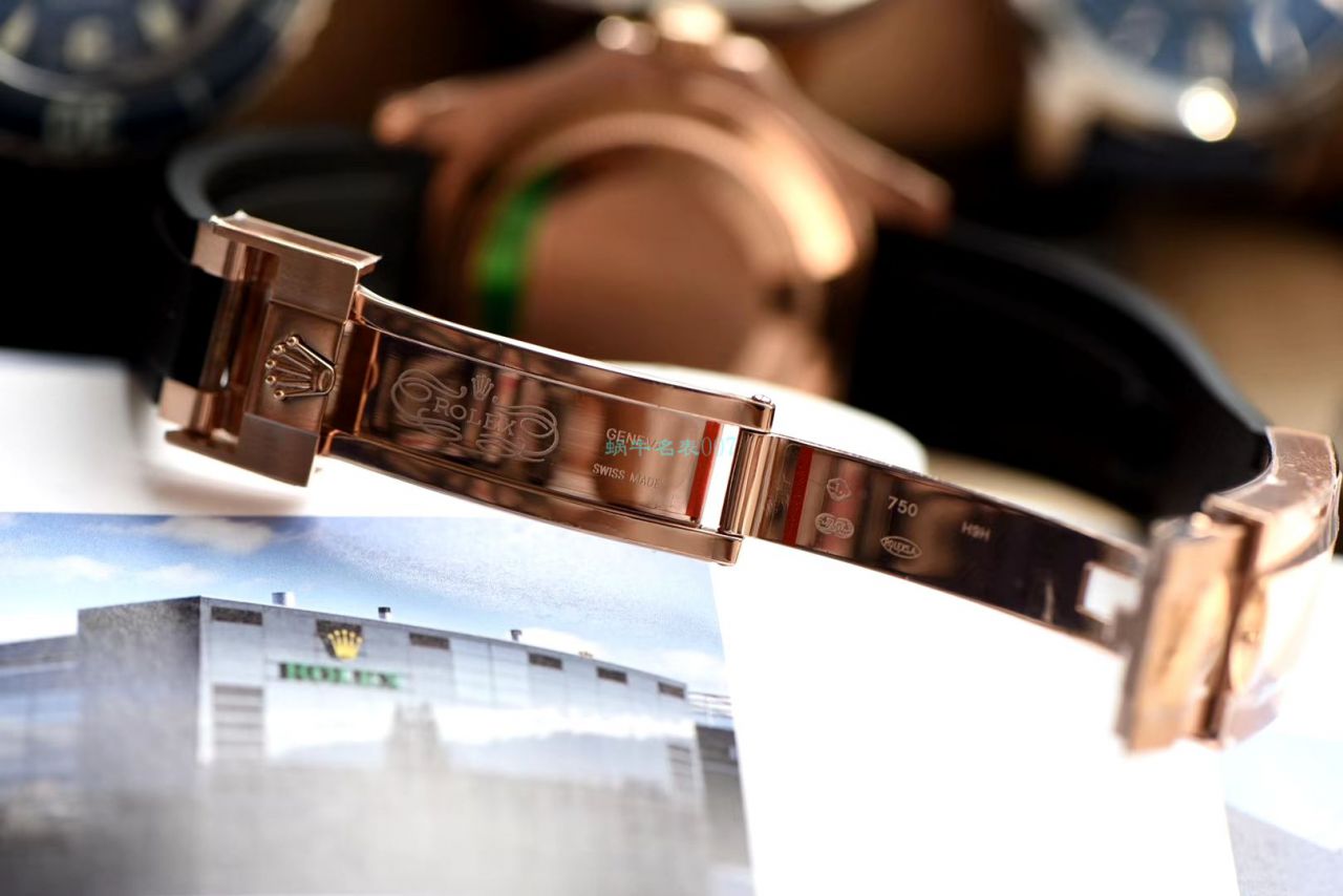 独家视频评测LF厂劳力士新款金游艇名仕型m126655-0002腕表 / R581