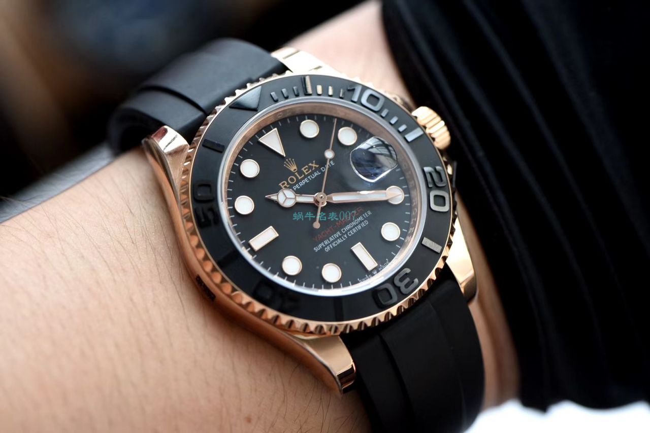独家视频评测LF厂劳力士新款金游艇名仕型m126655-0002腕表 / R581