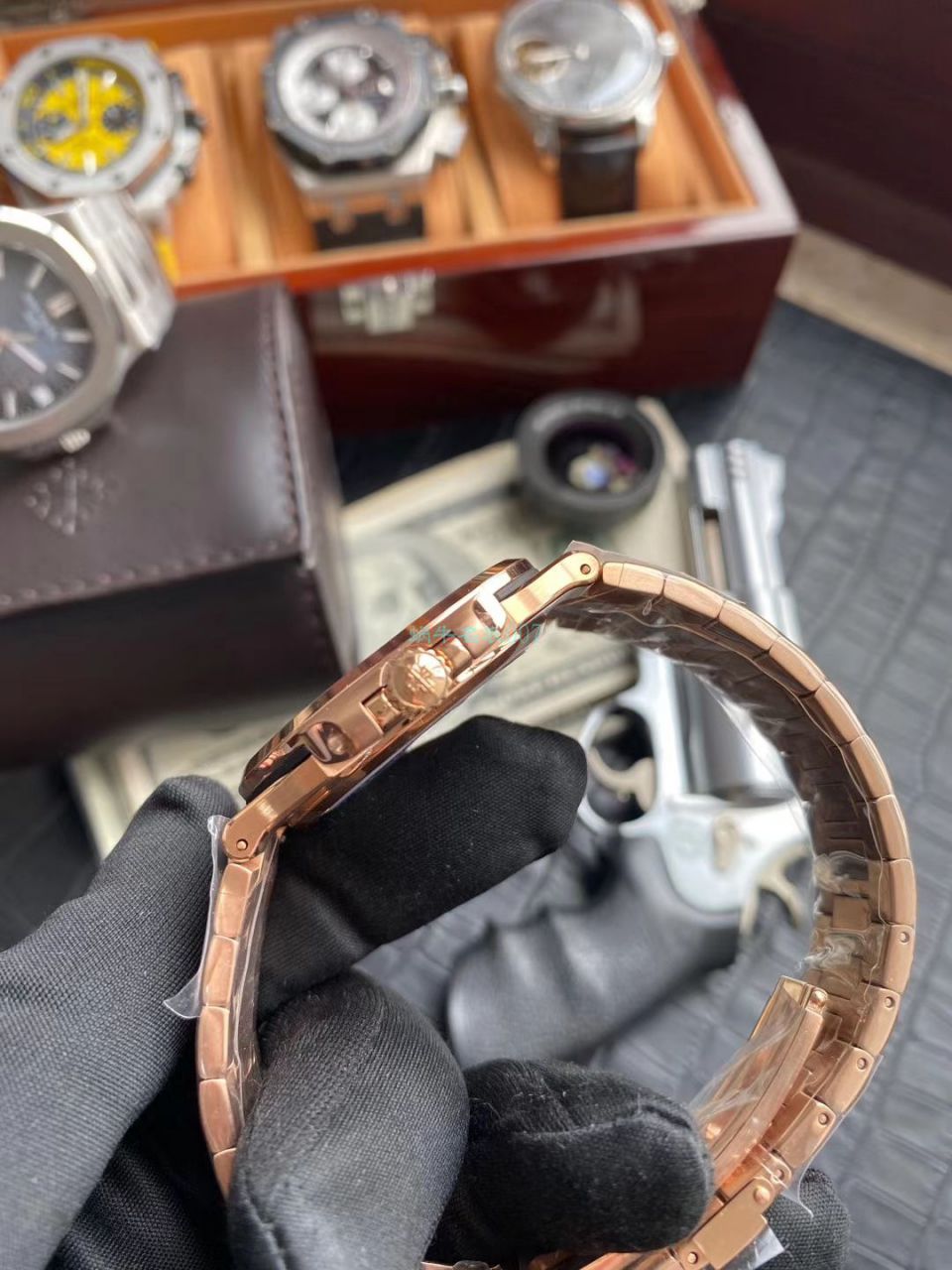 3K厂百达翡丽鹦鹉螺5711/1R-001一体机定制机芯版本 / BD290