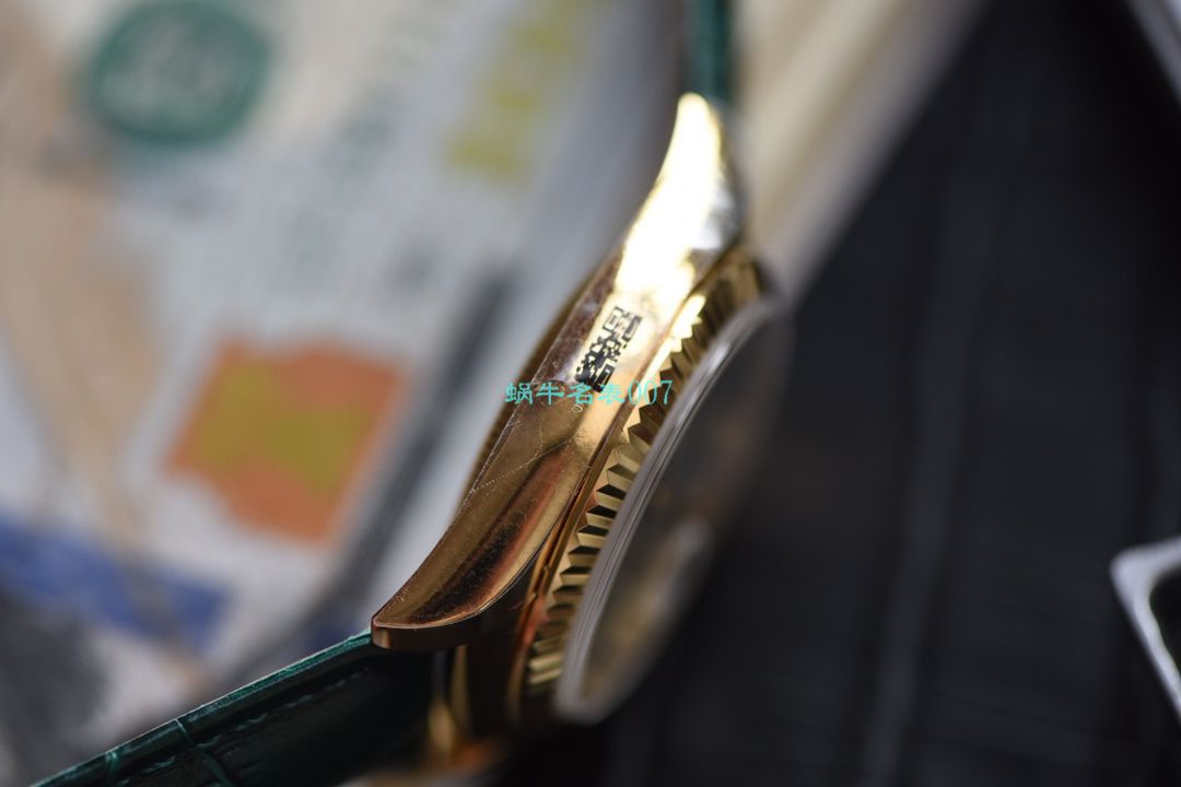 视频评测劳力士星期日历型系列118138-L(FC)绿盘腕表 / R582