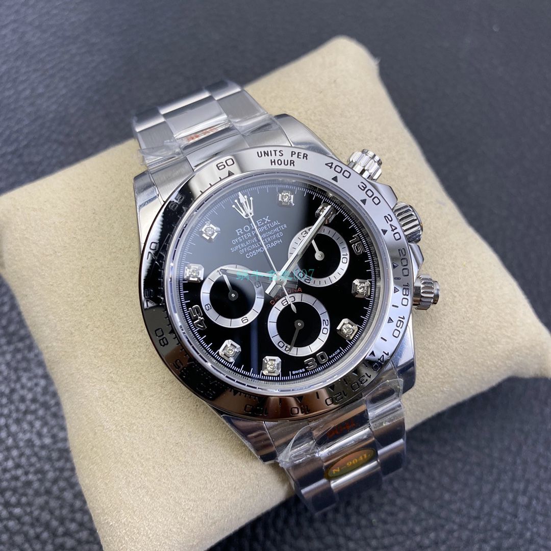 NOOB厂劳力士宇宙计型迪通拿系列m116509-0055 黑盘腕表 / R591